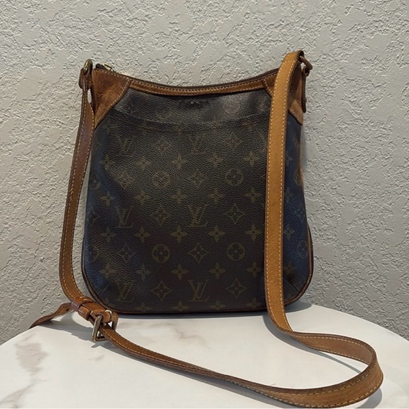 Louis Vuitton Dark Brown Monogram Odeon PM Crossbody Bag - Picture 1 of 15